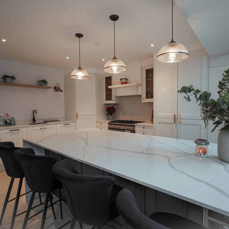 Rear kitchen extension in Horsham