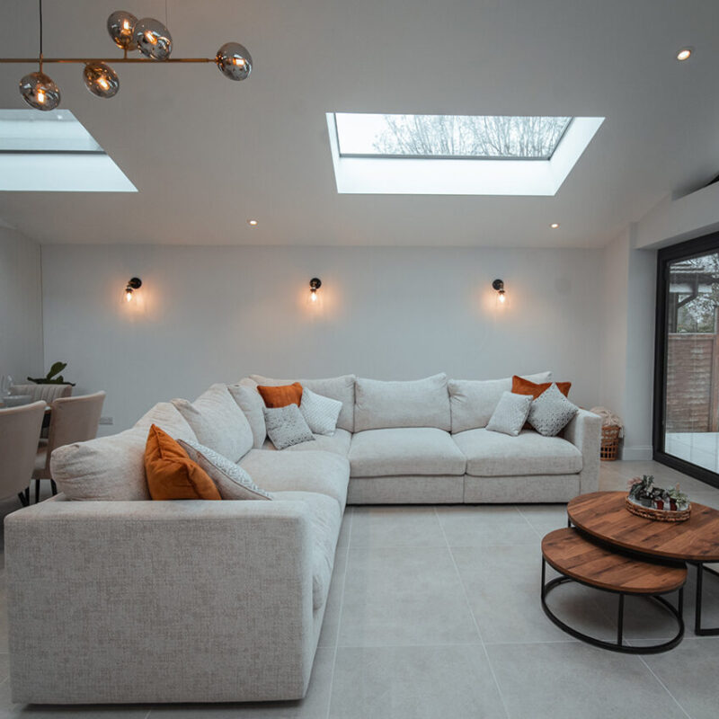 Rear kitchen extension in Horsham