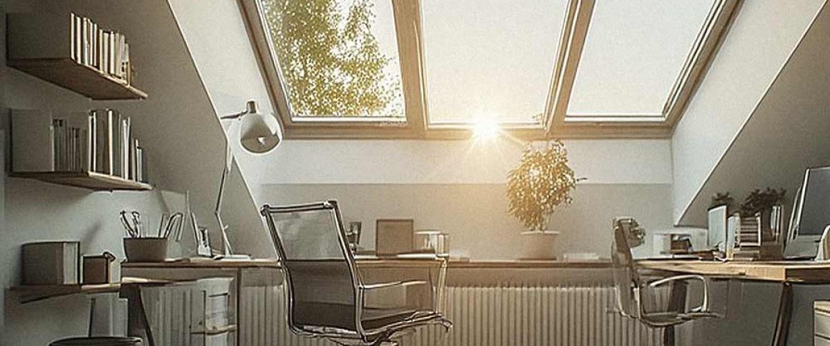 Modern office Loft Conversion